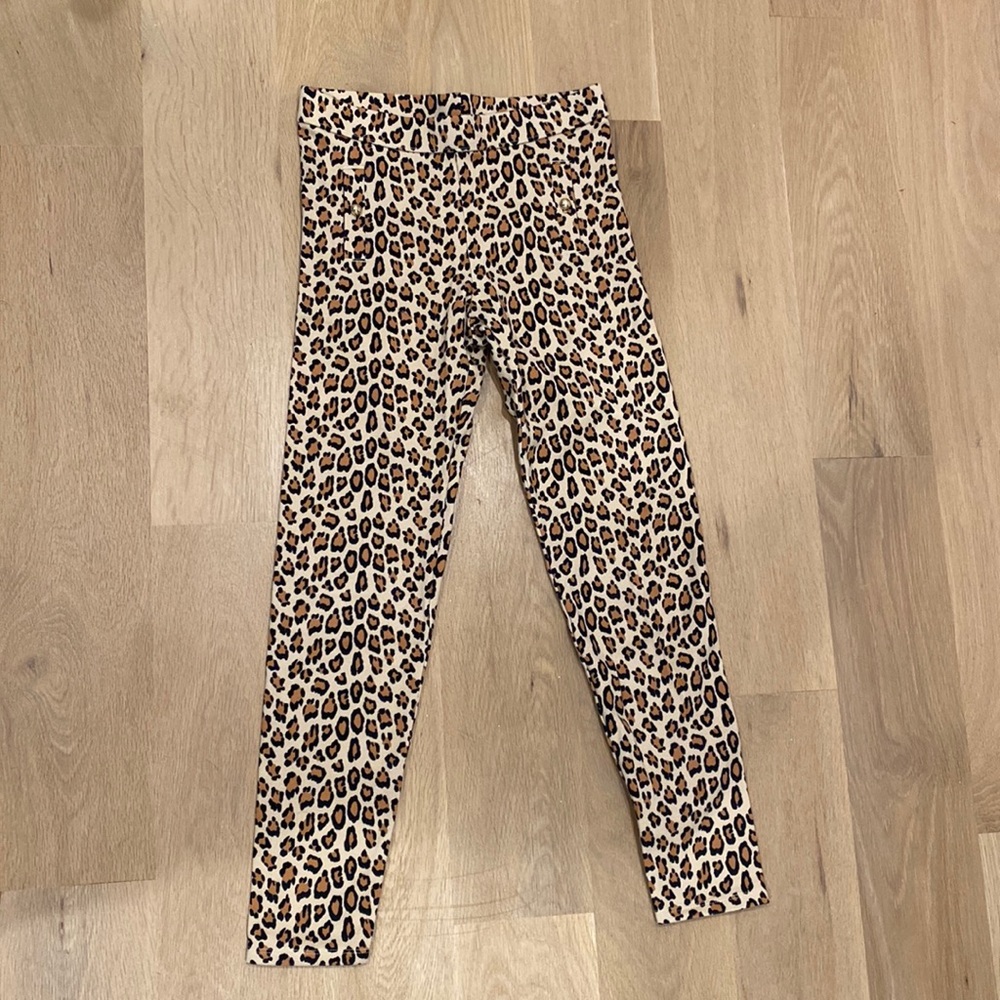 Janie and Jack Girls’ Size 12 Leopard Ponte Pant